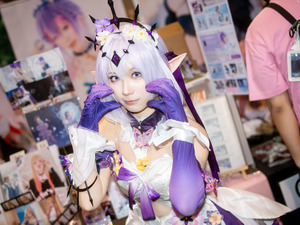 【コスプレ】華のある美貌にチャーミングな笑顔が最高！『崩スタ』キャストリスの美人レイヤーは衣装もハイクオリティー【写真8枚】 画像