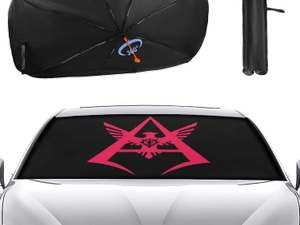 【ガンダムファン必見】真夏の車内が“シャア専用ザク”になるサンシェードが熱すぎた…！実用性も見た目も大勝利 画像