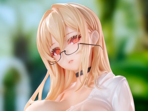 濡れたシャツから零れそうなバストが透け透け…！『アズレン』より「インプラカブル」が着せ替え衣装「迷える指揮官を導いて」の姿で立体化 画像