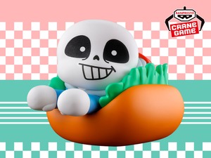 『UNDERTALE』サンズが“ホットドック”に!? 可愛いフィギュアがクレーンゲーム向けに8月21日より登場―アンダインは“お寿司”で立体化 画像