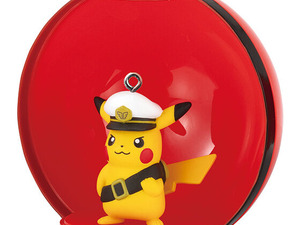モンスターボールから黄色いメガルカリオが飛び出す！『ポケモン』ビッグサイズカプセル第4弾に、キャプテンピカチュウなど全5種 画像