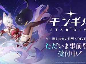 『モンギル：STAR DIVE』グローバル事前登録を受付開始―モバイルアプリ『タッチモンスター』を受け継ぐ新作アクションRPG 画像