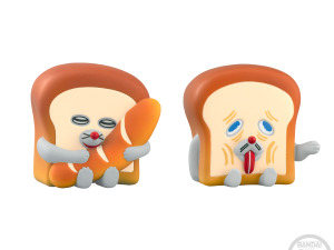 「パンどろぼう」がソフビ人形になって登場！「いとしのパン」「まずい」「おにぎりぼうや」など集めて可愛い全7種 画像