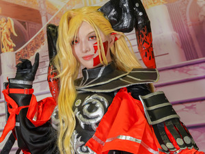 【コスプレ】美脚が際立つポージングがかっこいい『FGO』ドラコー！立体パーツまで自作した衣装にこだわりを見よ【写真9枚】 画像