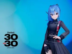 Forbes JAPAN「世界を変える30歳未満の30人」にVTuber「星街すいせい」が選出！雑誌表紙を飾るほか、ロングインタビューも掲載 画像