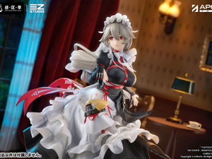 スカートの躍動感やスリットから覗く太ももがセクシー！『ゼンゼロ』よりメイド長「リナ」がフィギュア化 画像