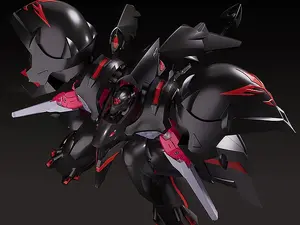 「機動戦艦ナデシコ」より漆黒の機体「ブラックサレナ」プラモが再販！差し替えなしで「エステバリス」の内蔵ギミックまで再現された豪華仕様 画像