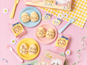 「ちいかわ」×「東京ばな奈」コラボのバナナプリンケーキに新絵柄！9月1日よりリニューアル、期間限定でスマホ用オリジナル壁紙がプレゼント 画像