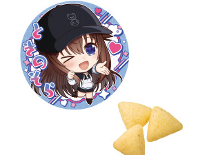 ホロライブ・星街すいせい、兎田ぺこらなど全32名描きおこし！ビッグサイズのキラキラ輝くホログラム缶バッジが集めたくなるクオリティ 画像