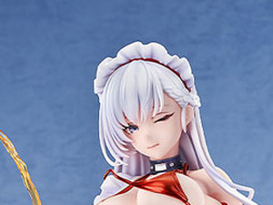 目のやり場がなさすぎる！『アズレン』ベルファストが着せ替え「至福の奉仕」デザインで立体化、弾けた水着がセクシー… 画像