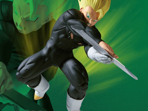 「ドラゴンボールZ」超サイヤ人孫悟飯 VS ダーブラの名バトルが蘇る！2つ並べると、剣を折るシーンを再現できる 画像