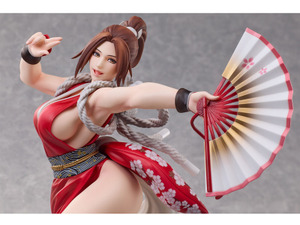 くノ一衣装から見え隠れする大迫力ボディ！巨大な「不知火舞」1/4スケールフィギュアが予約開始 画像