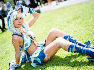 【コスプレ】『原神』ムアラニのスレンダーな褐色美ボディが躍動！愛らしさ全開のポージングに魅了されてしまう【写真8枚】 画像