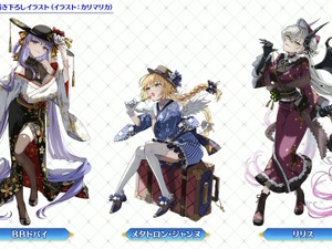 『FGO』和装姿の「メタトロン・ジャンヌ」や「リリス」たちに目を奪われる！「京まふ2025」で男性陣含む6騎を描き下ろし 画像