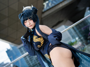 【コスプレ】チャイナドレスのスリットから覗く美脚がまぶしすぎる！台湾美女の『ブルアカ』キサラが妖艶なポージングで魅せる【写真8枚】 画像