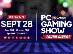 PC Gamerが「東京ゲームショウ2025」に合わせた専門番組「PC Gaming Show Tokyo Direct」を9月29日に配信！ 画像