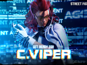 『スト6』C.ヴァイパー参戦記念のファイティングパス配信！“コロコロコミック”とのコラボでは「でんぢゃらすじーさん」「ケシカスくん」のアイテムが全員に配布 画像