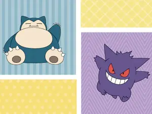 ミミッキュ、カビゴンのお顔織ワッペンが可愛い！「ポケモン」落ち着いた色合いのカーディガン全4種を全国のドンキなどにて9月20日発売 画像