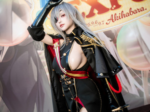 【コスプレ】『アズレン』フリッツ・ルメイが迫力の美ボディを披露！SNSでは「強者オーラが半端ない」と絶賛の声【写真7枚】 画像