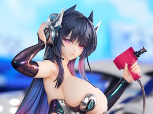 大胆すぎるレースクイーン衣装！『アズレン』より「ストラスブール」が着せ替え「謡精舞うサーキット」の姿で立体化 画像