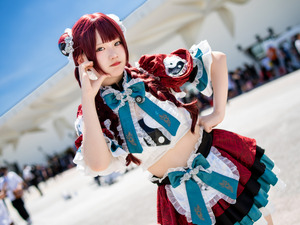 【コスプレ】台湾で逸材発見！ニーハイ＆編みタイツのカンフーガール【写真7枚】 画像