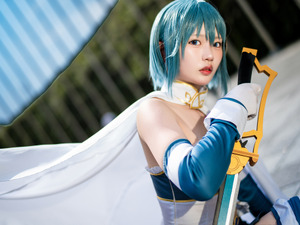 【コスプレ】新人コスプレイヤーの魔法少女がフレッシュ可愛い！『まどマギ』美樹さやかが台湾で凛々しいポージングを決める【写真7枚】 画像
