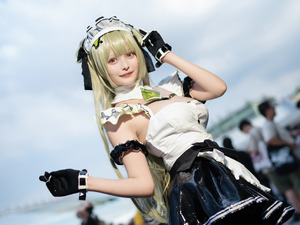 【コスプレ】『NIKKE』ソーダの弾けんばかりの美ボディ！ミニスカメイド姿が可愛すぎてもう目が離せません【写真8枚】 画像