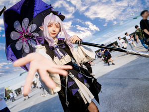 【コスプレ】美脚×黒ストッキングがまぶしすぎる！スレンダーな台湾美女の『ゼンゼロ』ビビアンはシルエットが見応え抜群【写真8枚】 画像