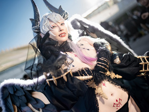 【コスプレ】スレンダーな肢体とダークな造形美がすごい！台湾美女による『FGO』リリスの重厚さと妖艶さが圧倒的すぎる【写真8枚】 画像