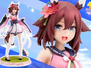 『ウマ娘』より「サクラチヨノオー」1/7スケールフィギュアが予約受付中！元気いっぱいの笑顔と軽やかなポーズを立体化ー特典はキリッとした表情パーツ 画像