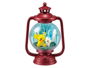ピカチュウ＆パチリスの頬ずりが可愛い！『ポケモン』ランタン風のジオラマフィギュアに、ランターンやヒトカゲ含む全6種 画像