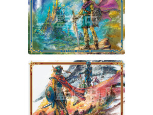 HD-2D版『ドラクエ』ロト三部作ウエハースの全ラインナップが公開！バンダイ限定描き下ろしに加えて、レアカードは箔押し仕様の全33種 画像
