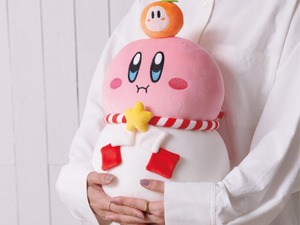 カービィが鏡餅をすいこんじゃった！？ワドルディみたいなみかんも注目なグッズが郵便局にて展開ー新年にピッタリな年賀はがきセットも 画像