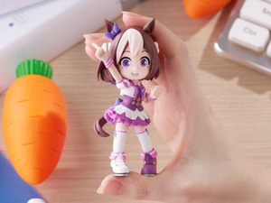 『ウマ娘』スペシャルウィーク、サイレンススズカら6名が「PalVerse」に登場！手のひらサイズの可愛いデフォルメフィギュア 画像