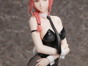 美脚と網タイツに魅せられる…「チェンソーマン」よりマキマ、パワーがバニー衣装で立体化 画像
