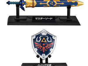 「ゼルダの伝説 ウェポンコレクション」登場！マスターソードやハイリアの盾など、印象的な武具全9種が食玩フィギュア化 画像