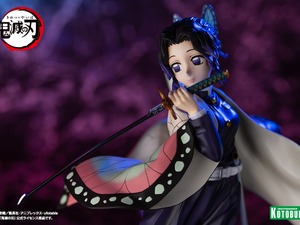 「鬼滅の刃」より胡蝶しのぶ、冨岡義勇フィギュアが再登場！それぞれ日輪刀を構える姿がエフェクトと共に立体化 画像