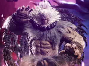 ゲーム画面そのまま過ぎる再現度！『スト6』より「豪鬼」が1/4スケールスタチューとなって見参―瞬獄殺に“天”の背中も決まる 画像