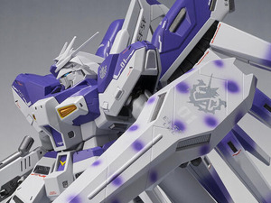 METAL ROBOT魂「 Hi-νガンダム」が抽選販売！特徴的な白と紫を基調としたカラーリングを彩色再現、各種武装も付属 画像