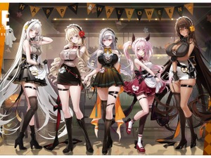 『勝利の女神：NIKKE』モダニアら5名が描き下ろしイラストで登場！あみあみにてポップアップショップを10月10日より開催 画像