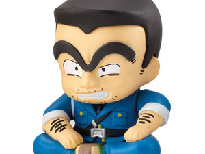 不機嫌そうな両さんに、激怒する部長！「こち亀」がガシャポン「まちぼうけ」に登場ーキャラクターの個性を表現した全5種 画像