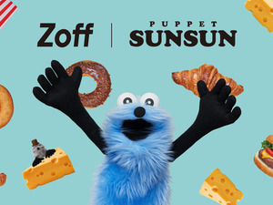 「Zoff」×「パペットスンスン」コラボで限定アイウェアや雑貨など受注開始 画像