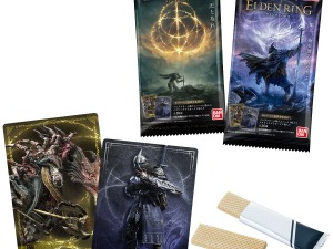 「ウエハース好きに、悪人はいねえ」『エルデンリング』と『ナイトレイン』がまさかのカード付食玩に 画像