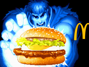 『ストリートファイター』×マクドナルドが初コラボ！期間限定バーガー3種を10月22日より販売―「ベガ・スマイル」と対戦する『スト2』仕様のCMも 画像
