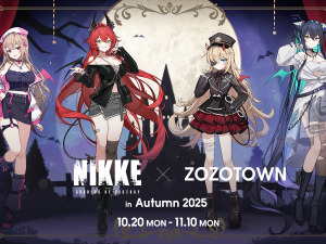 『勝利の女神：NIKKE』と「ZOZOTOWN」がコラボ！バイパー、レッドフードなどのデザインを取り入れたジャケットなど、限定アイテムがかっこいい 画像