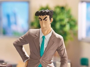 “昼メシの流儀”を持つデキる大人！「野原ひろし」がスーツ姿でプライズフィギュア化ーふたば幼稚園の“組長”こと「園長先生」も 画像