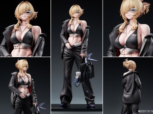 知的なスーツと肉体のギャップが美しい…『勝利の女神：NIKKE』より「グレイブ」がコスチューム“ビューティフル・ユー”姿で立体化 画像