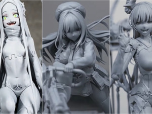 『勝利の女神:NIKKE』「ラピ：レッドフード」と「ベヒモス」が作中シーンを再現するフィギュアに！“ニケ創造の謎”に迫る展覧会など、ゲーム外展開もアツい 画像