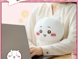 あったか～い「ちいかわ」たちと一緒にぽかぽか！これからの季節にピッタリなヒーター内蔵ぬいぐるみ全3種が予約受付中 画像