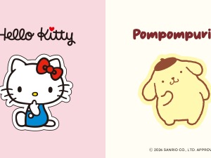 GUから「ハローキティ＆ポムポムプリン」のコラボコレクション登場！スウェットやふわふわな“なりきり”ルームウェアが可愛い 画像